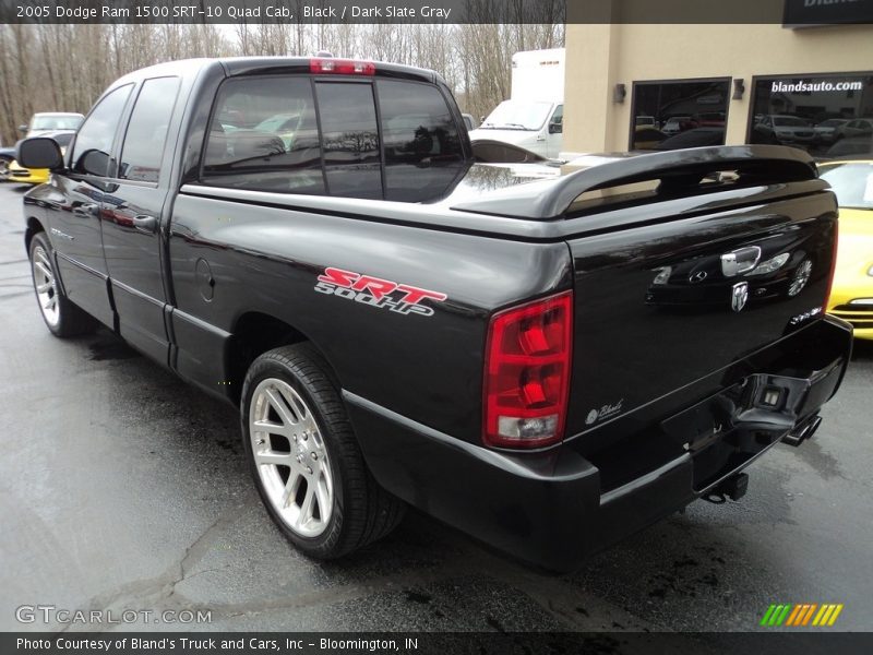 Black / Dark Slate Gray 2005 Dodge Ram 1500 SRT-10 Quad Cab