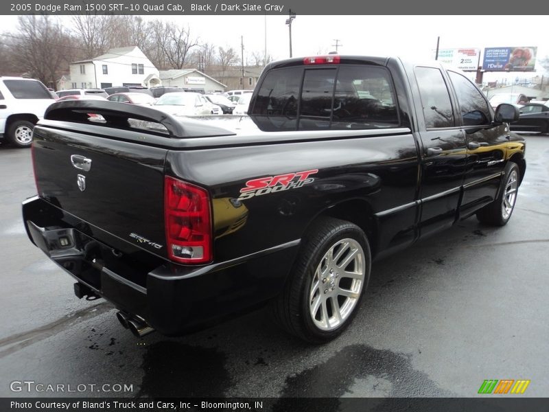Black / Dark Slate Gray 2005 Dodge Ram 1500 SRT-10 Quad Cab