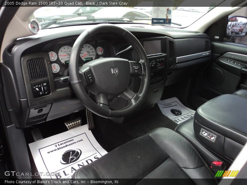  2005 Ram 1500 SRT-10 Quad Cab Dark Slate Gray Interior
