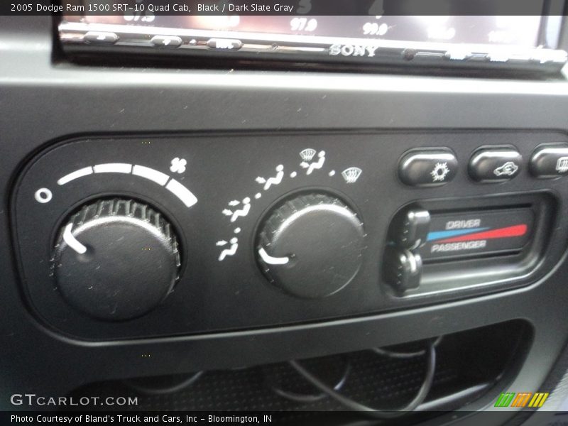 Black / Dark Slate Gray 2005 Dodge Ram 1500 SRT-10 Quad Cab