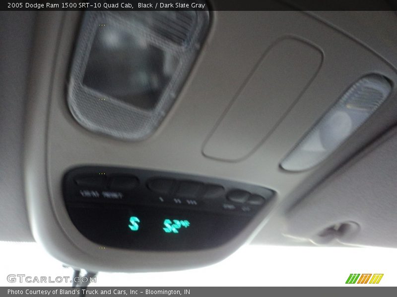 Black / Dark Slate Gray 2005 Dodge Ram 1500 SRT-10 Quad Cab