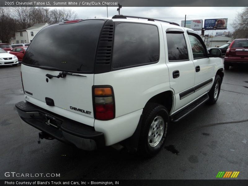 Summit White / Gray/Dark Charcoal 2005 Chevrolet Tahoe LS