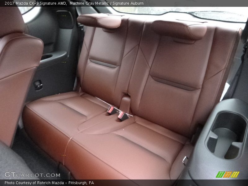 Rear Seat of 2017 CX-9 Signature AWD