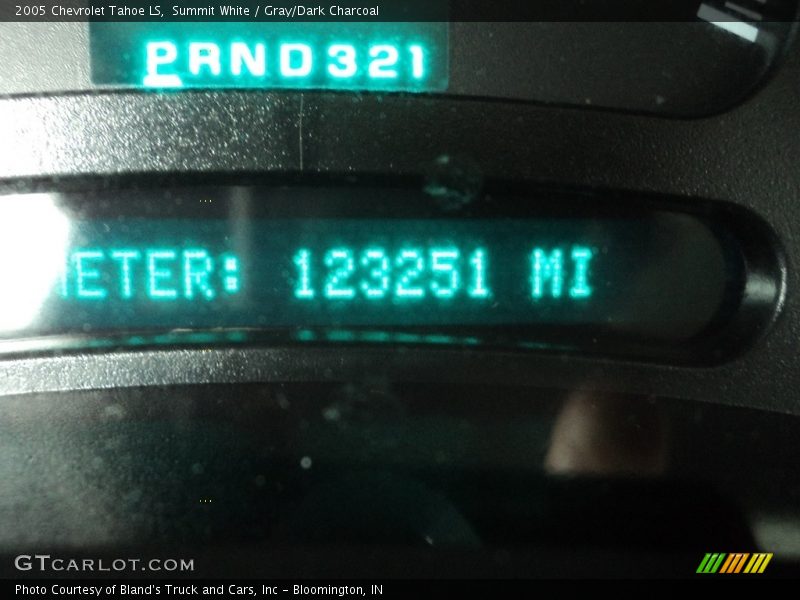 Summit White / Gray/Dark Charcoal 2005 Chevrolet Tahoe LS