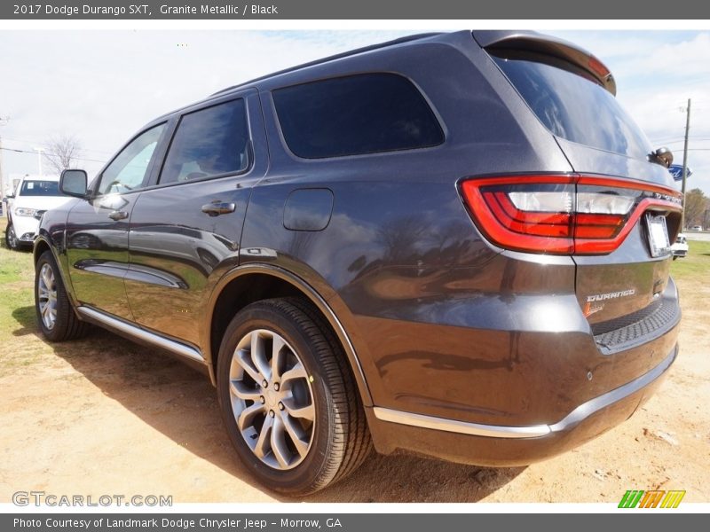 Granite Metallic / Black 2017 Dodge Durango SXT