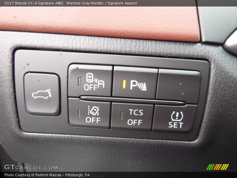 Controls of 2017 CX-9 Signature AWD