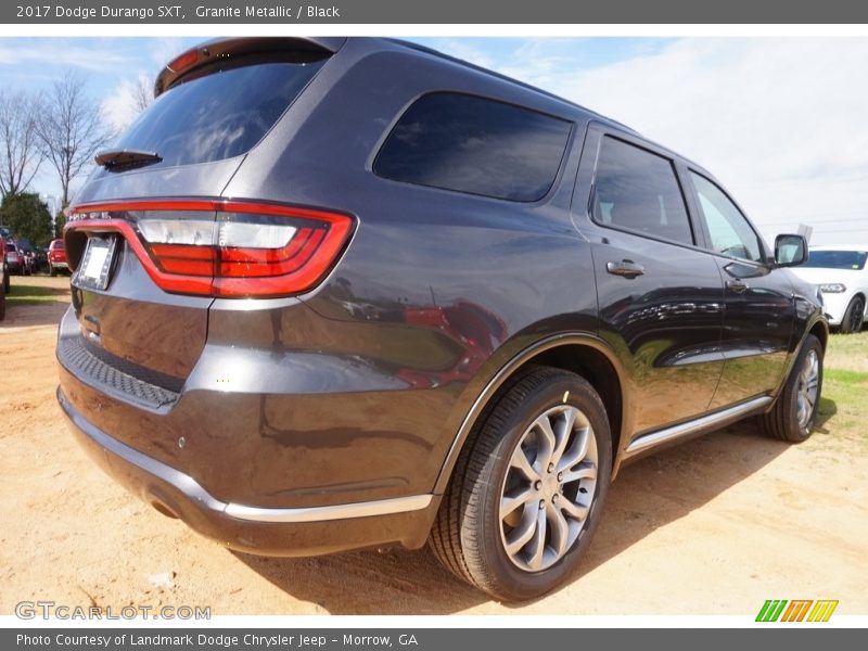 Granite Metallic / Black 2017 Dodge Durango SXT