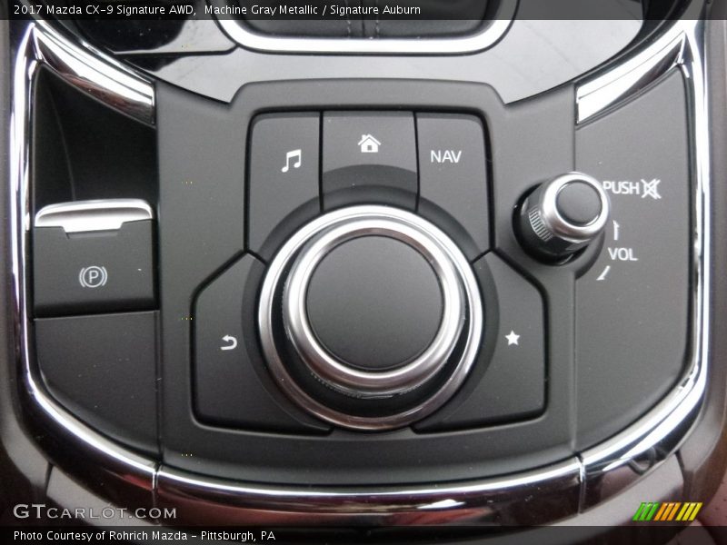 Controls of 2017 CX-9 Signature AWD