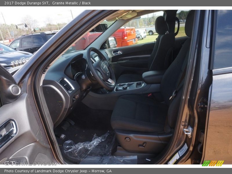 Granite Metallic / Black 2017 Dodge Durango SXT
