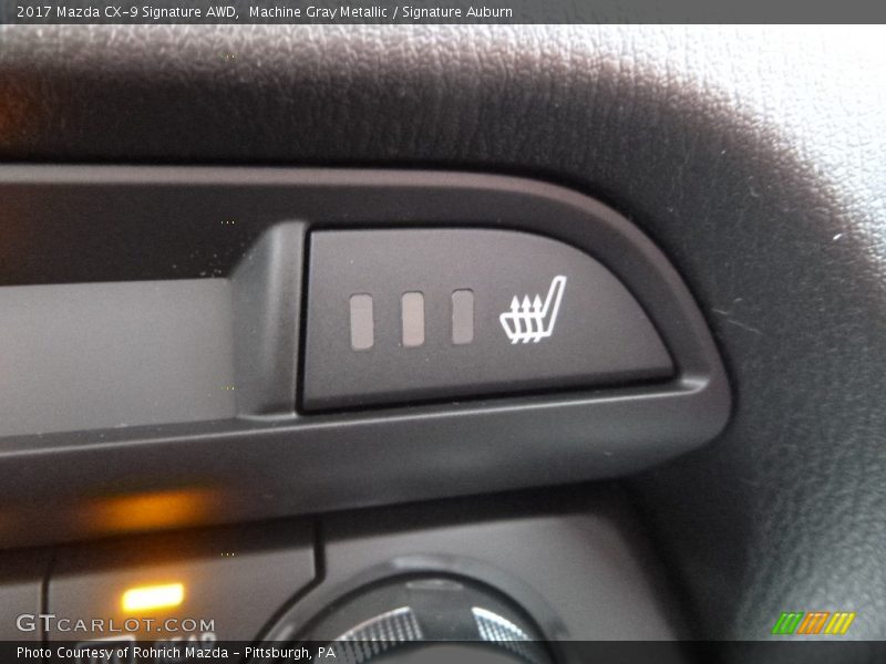 Controls of 2017 CX-9 Signature AWD