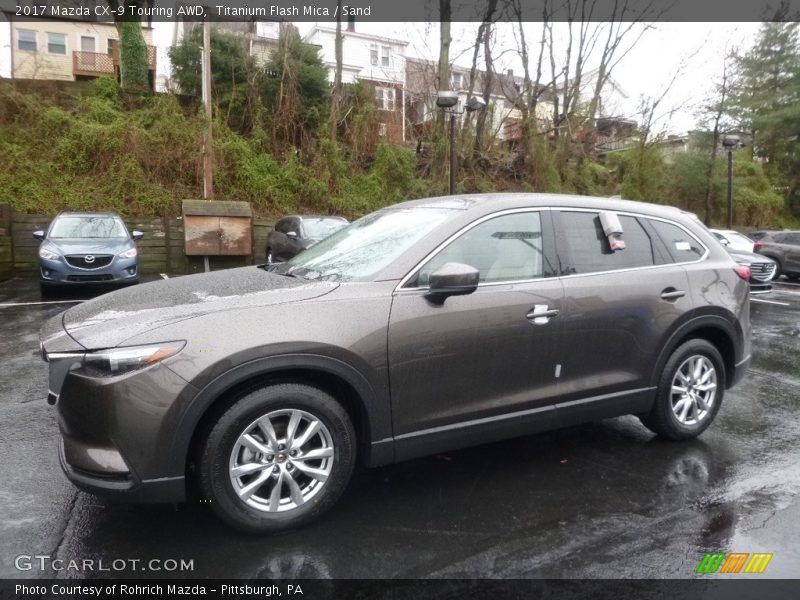 Front 3/4 View of 2017 CX-9 Touring AWD