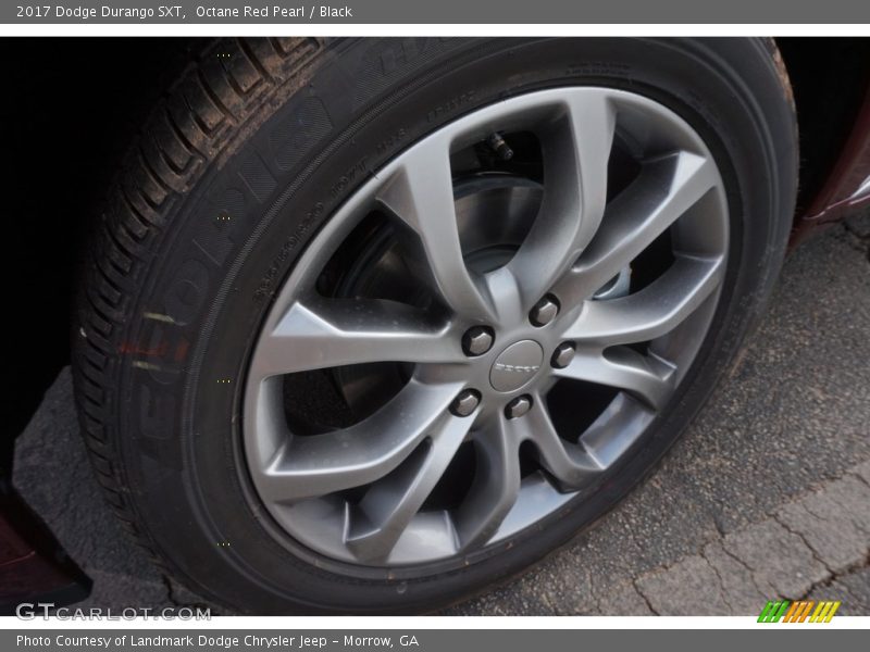 Octane Red Pearl / Black 2017 Dodge Durango SXT