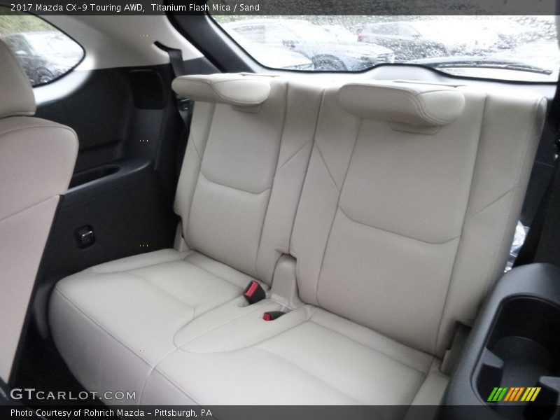 Rear Seat of 2017 CX-9 Touring AWD