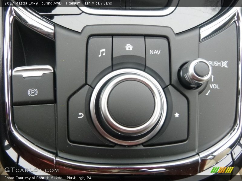 Controls of 2017 CX-9 Touring AWD