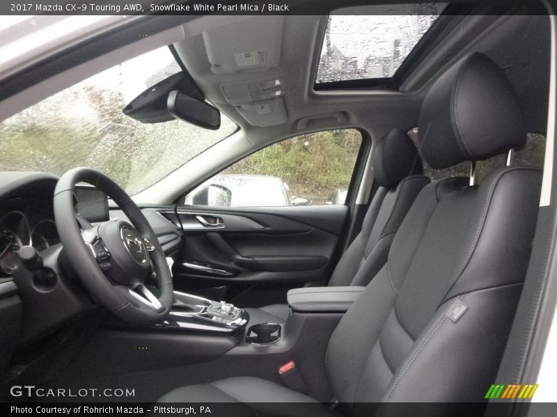 Front Seat of 2017 CX-9 Touring AWD