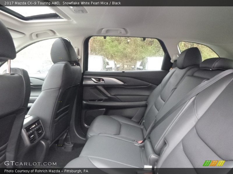 Rear Seat of 2017 CX-9 Touring AWD