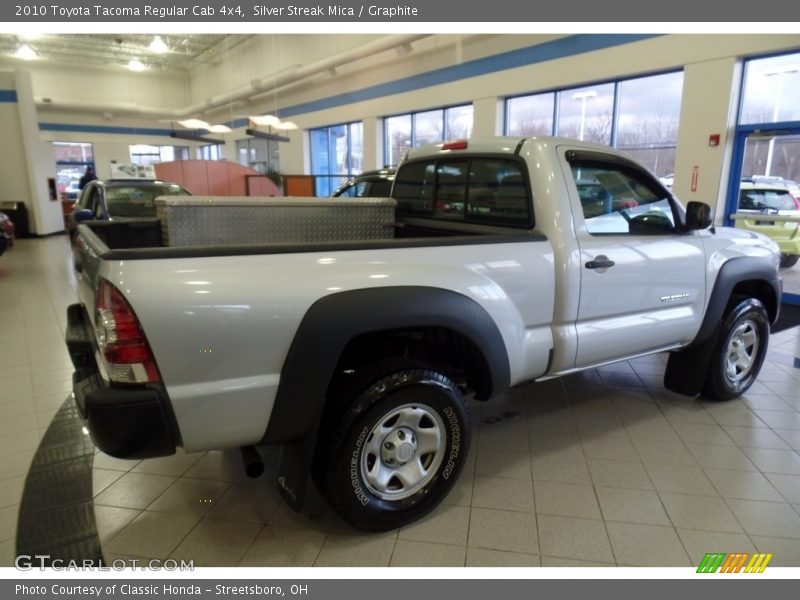Silver Streak Mica / Graphite 2010 Toyota Tacoma Regular Cab 4x4