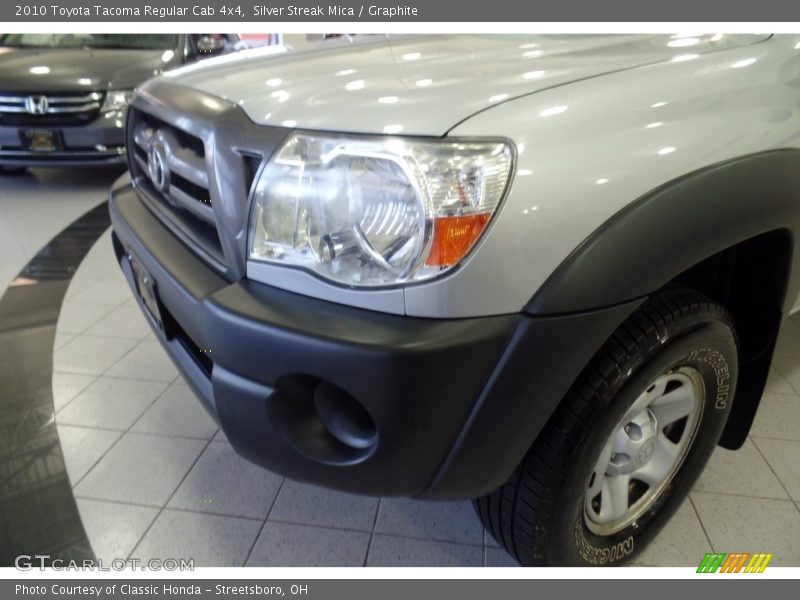 Silver Streak Mica / Graphite 2010 Toyota Tacoma Regular Cab 4x4