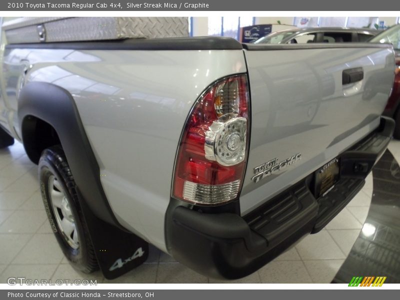 Silver Streak Mica / Graphite 2010 Toyota Tacoma Regular Cab 4x4