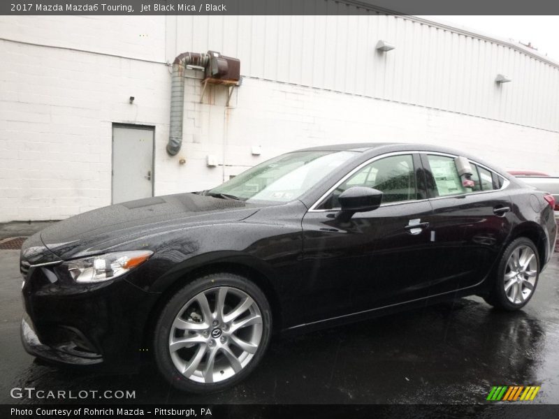 Jet Black Mica / Black 2017 Mazda Mazda6 Touring