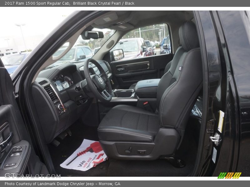 Front Seat of 2017 1500 Sport Regular Cab