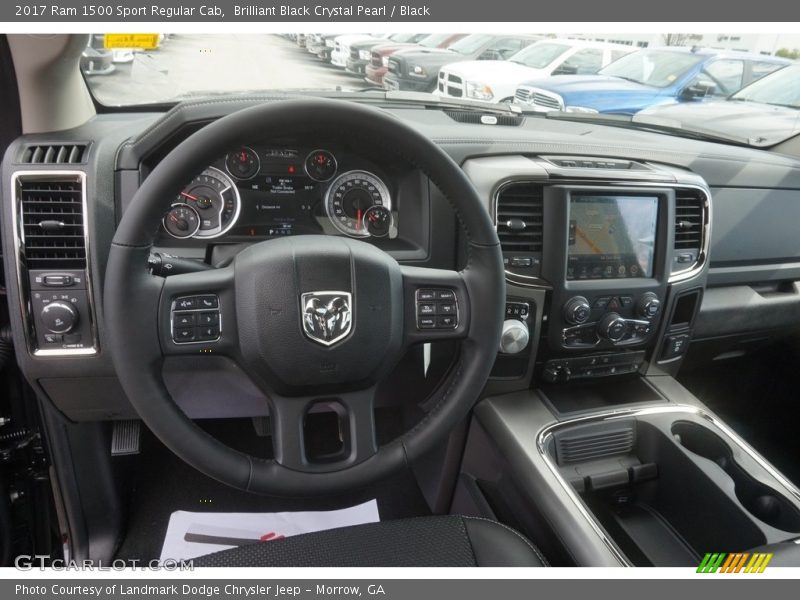 Dashboard of 2017 1500 Sport Regular Cab