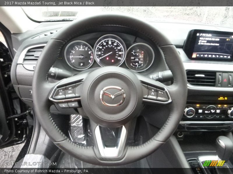 Jet Black Mica / Black 2017 Mazda Mazda6 Touring