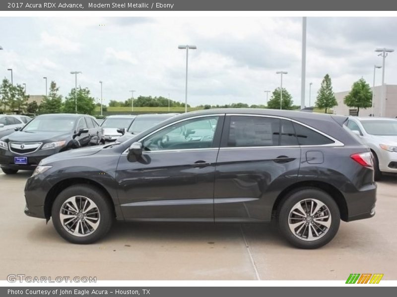Modern Steel Metallic / Ebony 2017 Acura RDX Advance