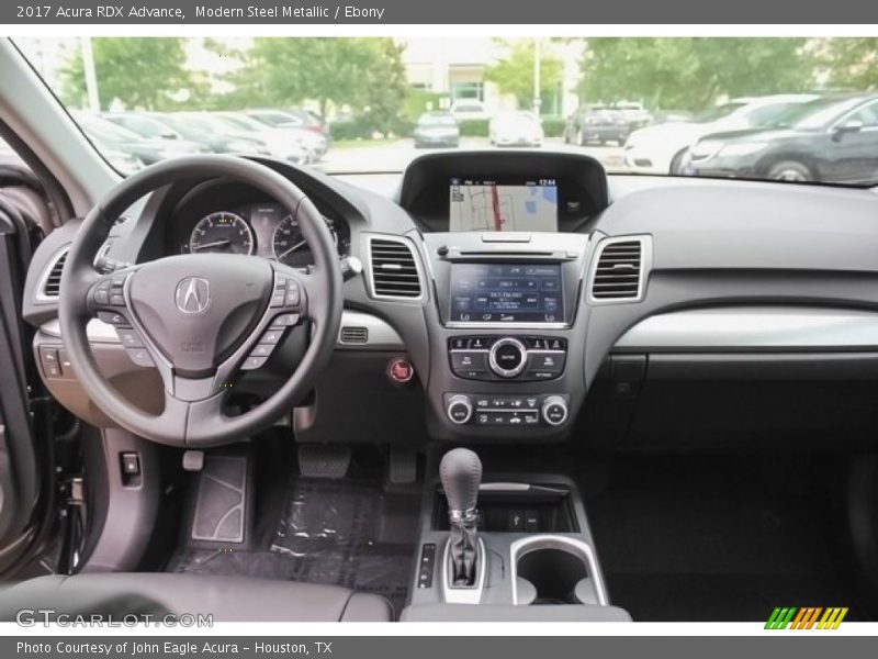 Modern Steel Metallic / Ebony 2017 Acura RDX Advance