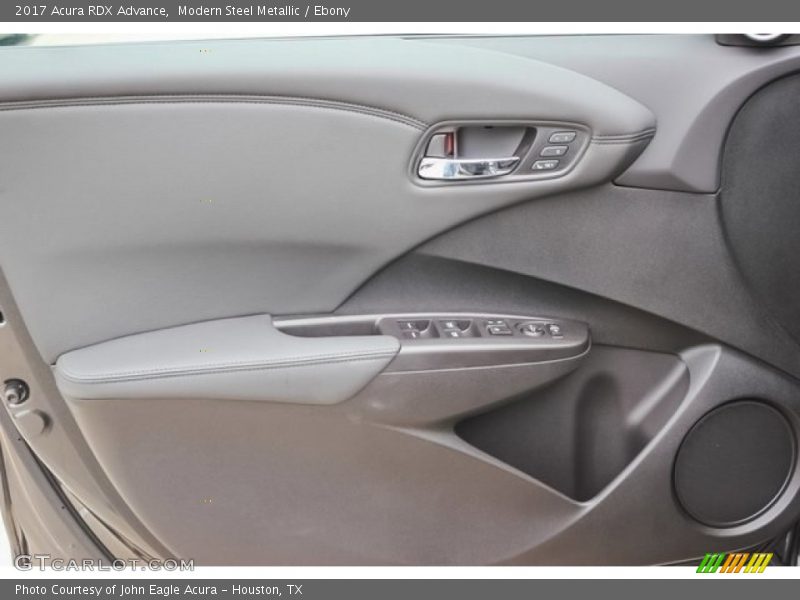 Modern Steel Metallic / Ebony 2017 Acura RDX Advance