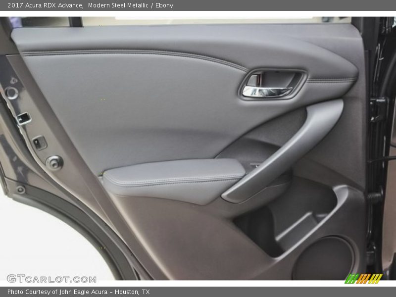 Modern Steel Metallic / Ebony 2017 Acura RDX Advance