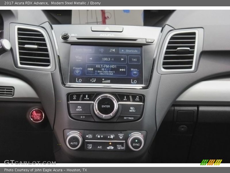 Modern Steel Metallic / Ebony 2017 Acura RDX Advance
