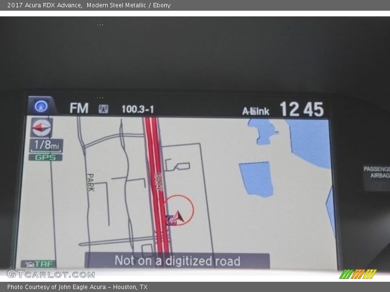 Modern Steel Metallic / Ebony 2017 Acura RDX Advance