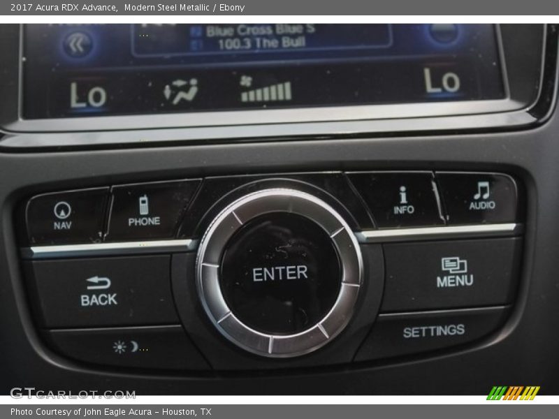 Modern Steel Metallic / Ebony 2017 Acura RDX Advance