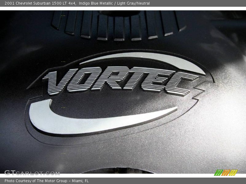 Indigo Blue Metallic / Light Gray/Neutral 2001 Chevrolet Suburban 1500 LT 4x4