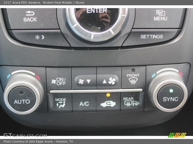 Modern Steel Metallic / Ebony 2017 Acura RDX Advance
