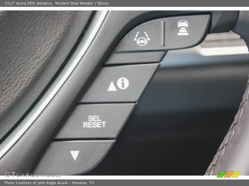 Modern Steel Metallic / Ebony 2017 Acura RDX Advance