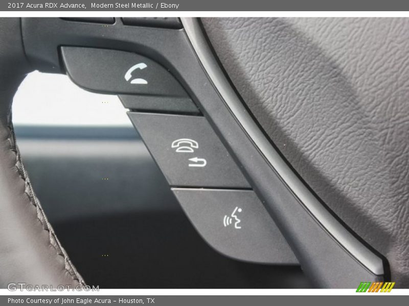 Modern Steel Metallic / Ebony 2017 Acura RDX Advance