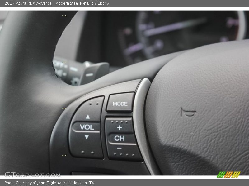 Modern Steel Metallic / Ebony 2017 Acura RDX Advance
