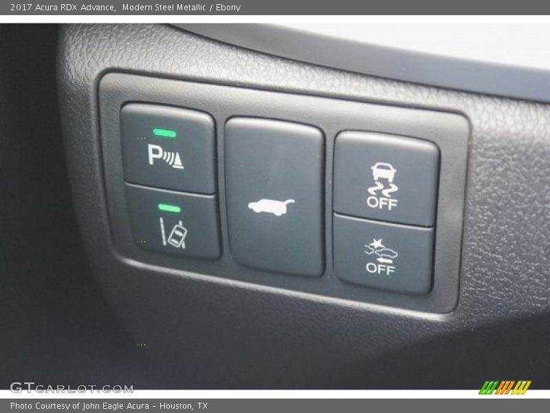 Modern Steel Metallic / Ebony 2017 Acura RDX Advance