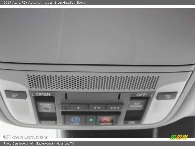 Modern Steel Metallic / Ebony 2017 Acura RDX Advance