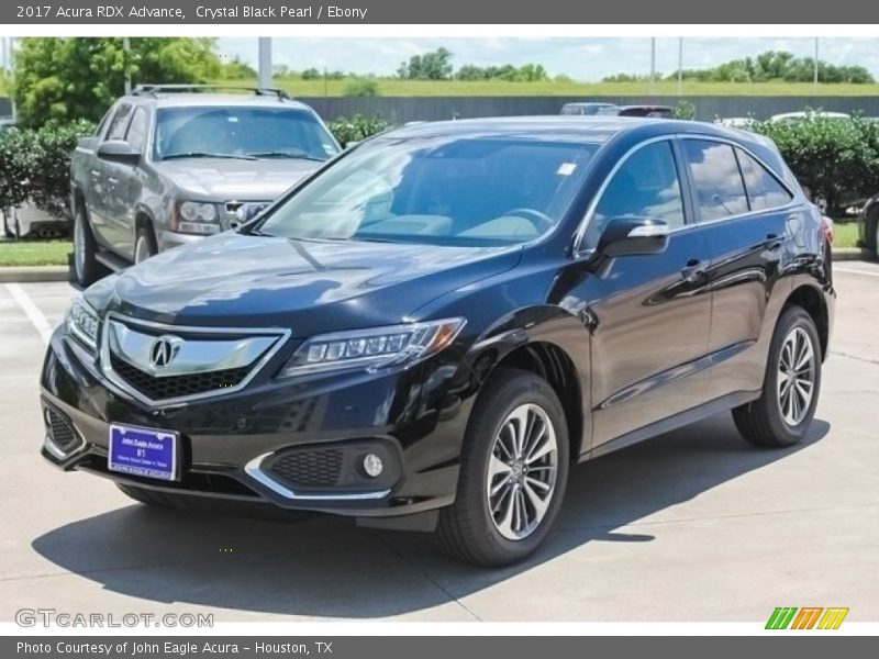 Crystal Black Pearl / Ebony 2017 Acura RDX Advance