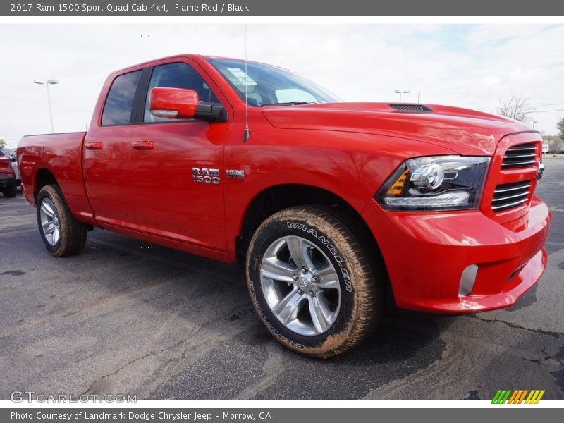 Front 3/4 View of 2017 1500 Sport Quad Cab 4x4