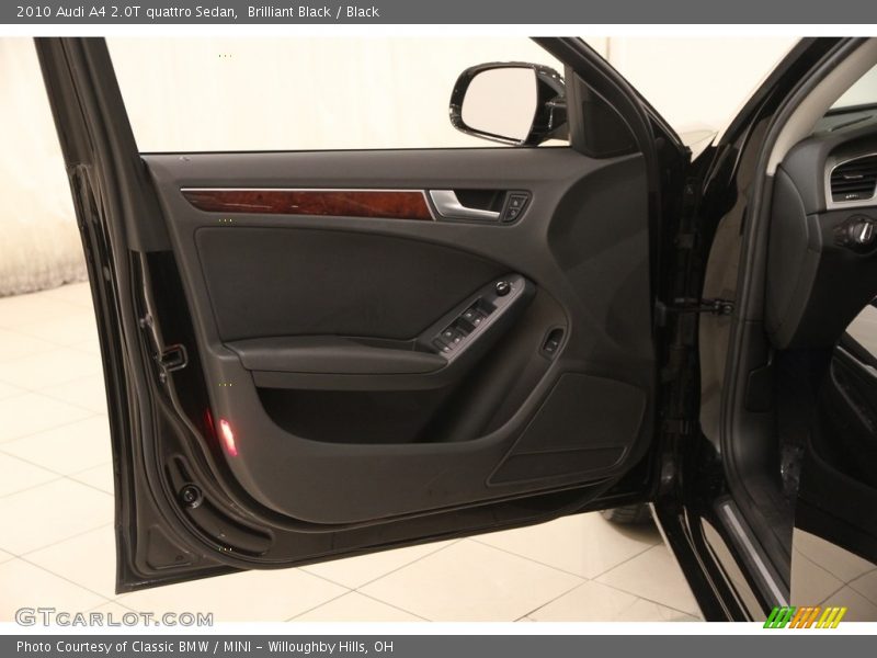 Brilliant Black / Black 2010 Audi A4 2.0T quattro Sedan