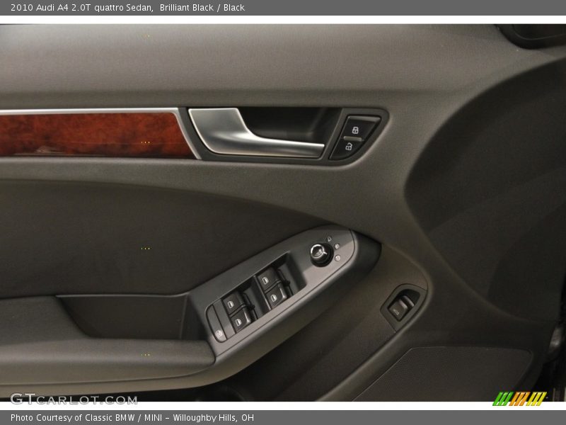 Brilliant Black / Black 2010 Audi A4 2.0T quattro Sedan