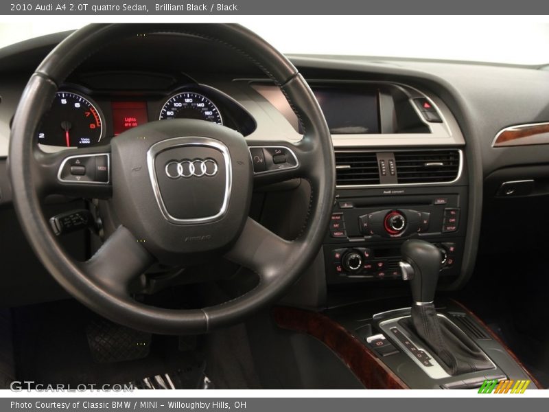 Brilliant Black / Black 2010 Audi A4 2.0T quattro Sedan