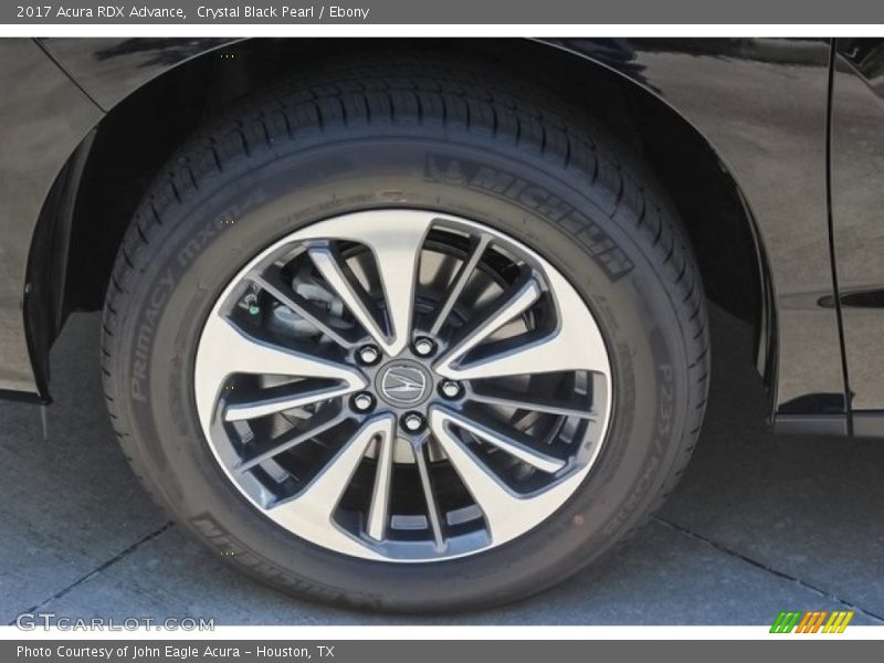 Crystal Black Pearl / Ebony 2017 Acura RDX Advance
