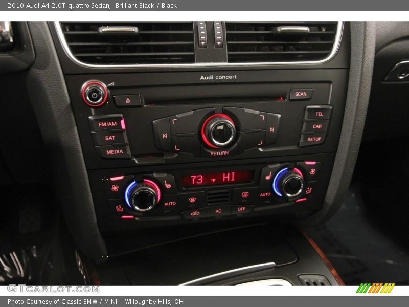 Brilliant Black / Black 2010 Audi A4 2.0T quattro Sedan