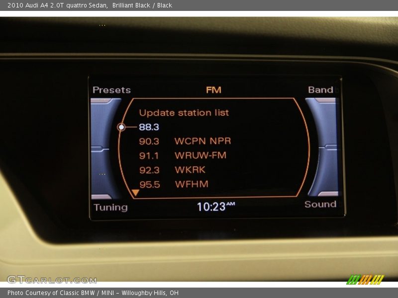 Brilliant Black / Black 2010 Audi A4 2.0T quattro Sedan