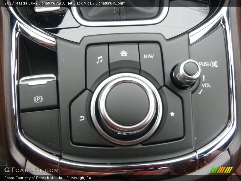 Controls of 2017 CX-9 Signature AWD